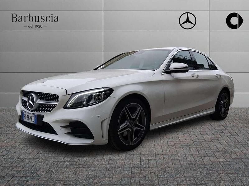 Usata Mercedes C220 Premium 194 CV (142 kW) 2019 Bianco Berlina