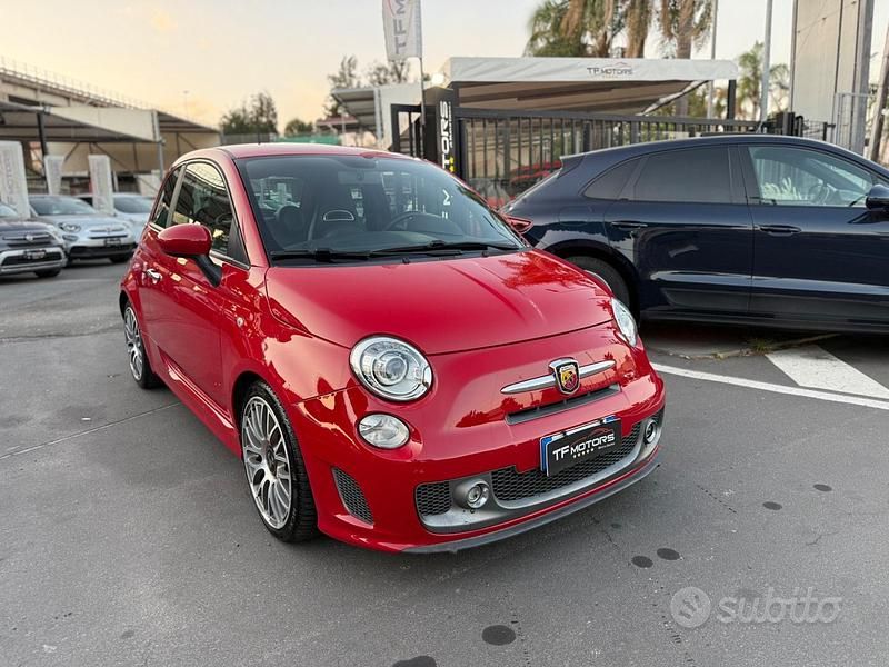 Usata Abarth 595 Turismo 160 CV (117 kW) 2015 Rosso Berlina