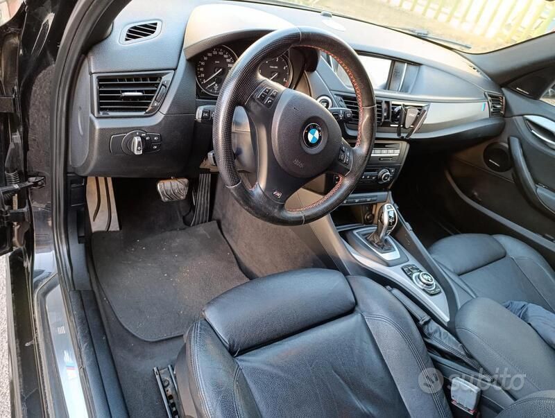 Usata BMW X1 M Sport 184 CV (135 kW) 2012 Nero SUV