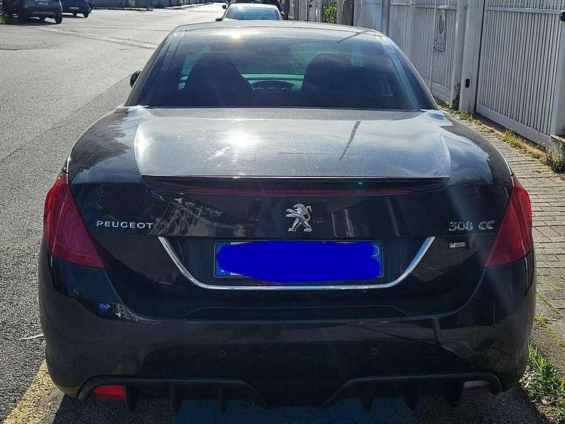Usata Peugeot 308 CC Allure 115 CV (84 kW) 2013 Nero Cabrio