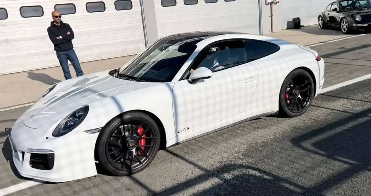 Usata Porsche 991 450 CV (330 kW) 2017 Bianco Coupé