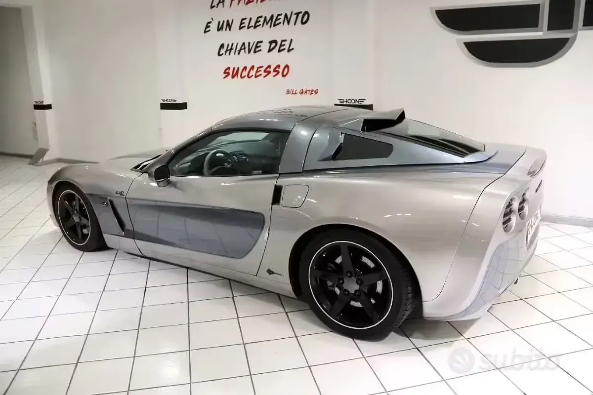 Usata Corvette C6 505 CV (371 kW) 2006 Grigio chiaro Coupé