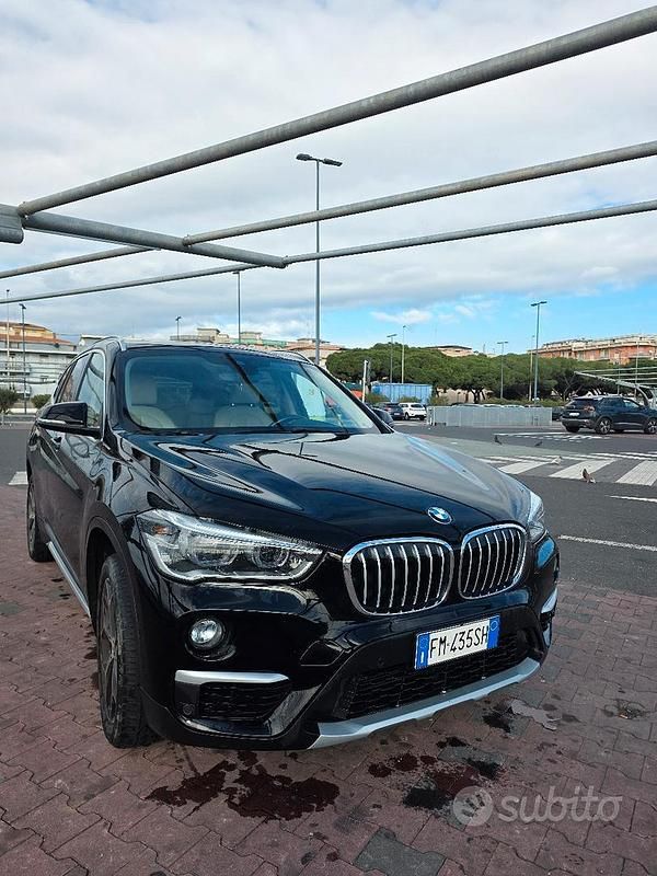 Usata BMW X1 xLine 150 CV (110 kW) 2018 Nero SUV