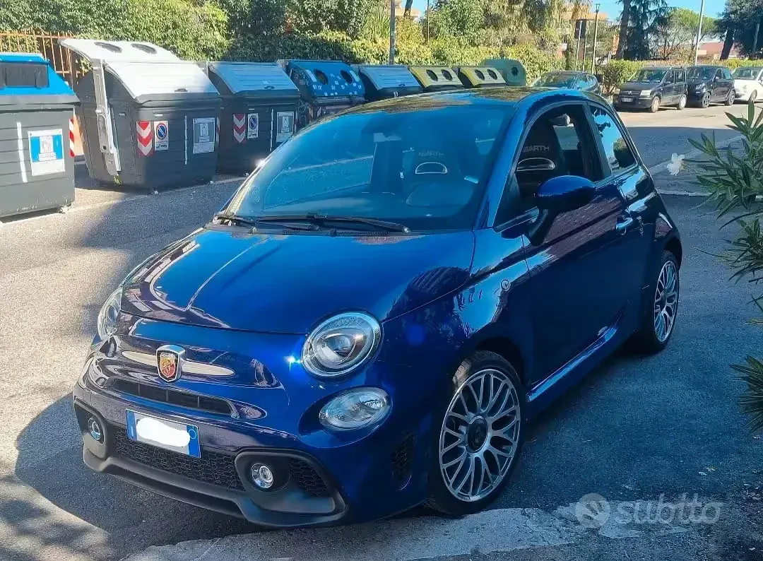 Usata Abarth 500 145 CV (106 kW) 2021 Blu Berlina