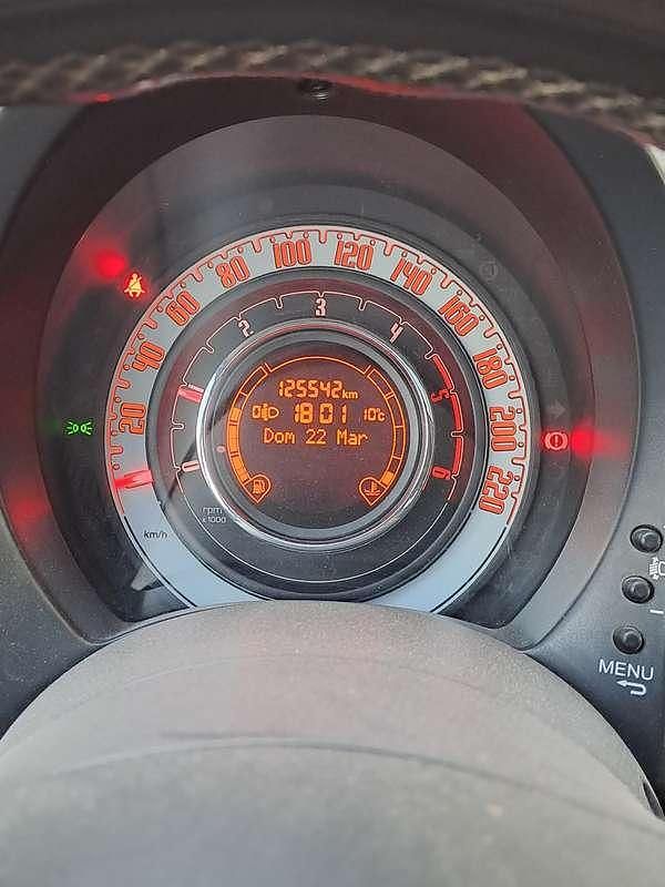 Usata Fiat 500 Lounge 95 CV (69 kW) 2013 Nero Utilitaria