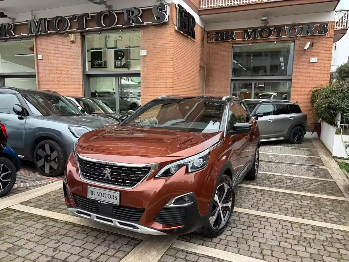 Usata Peugeot 3008 GT-line 131 CV (96 kW) 2018 Rosso SUV
