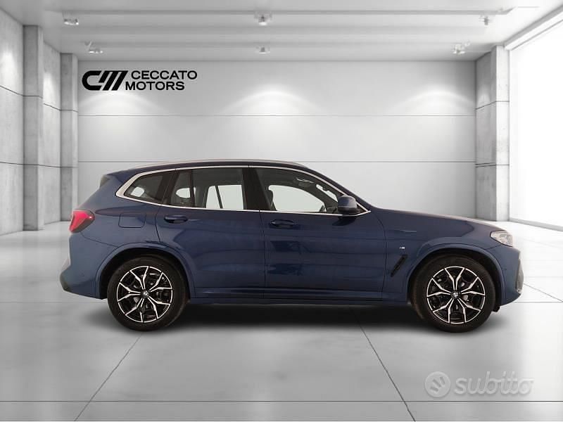 Usata BMW X3 M Sport 190 CV (139 kW) 2021 Blu SUV