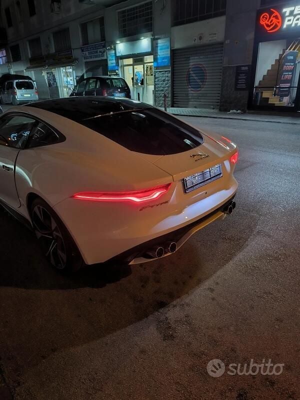 Brugt Jaguar F-Type R-Dynamic 450 HK (330 kW) 2020 Hvid Coupe