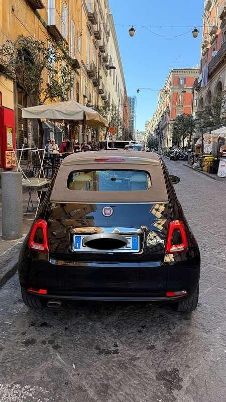 Usata Fiat 500C Dolcevita 69 CV (50 kW) 2022 Nero Cabrio