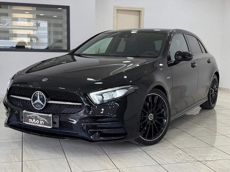 Usata Mercedes A180 Premium 115 CV (84 kW) 2021 Nero Berlina