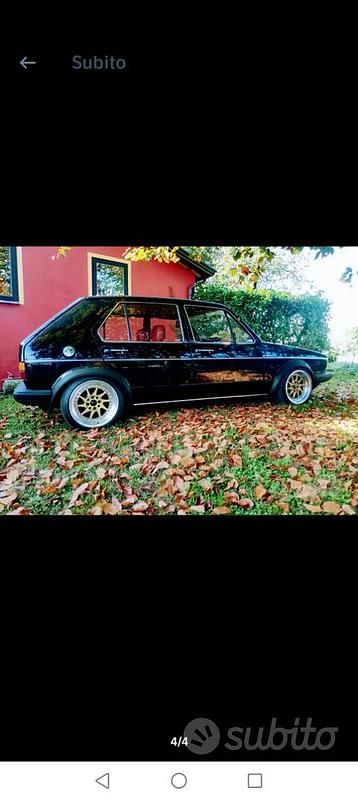 Usata VW Golf I 50 CV (36 kW) 1980 Nero Utilitaria