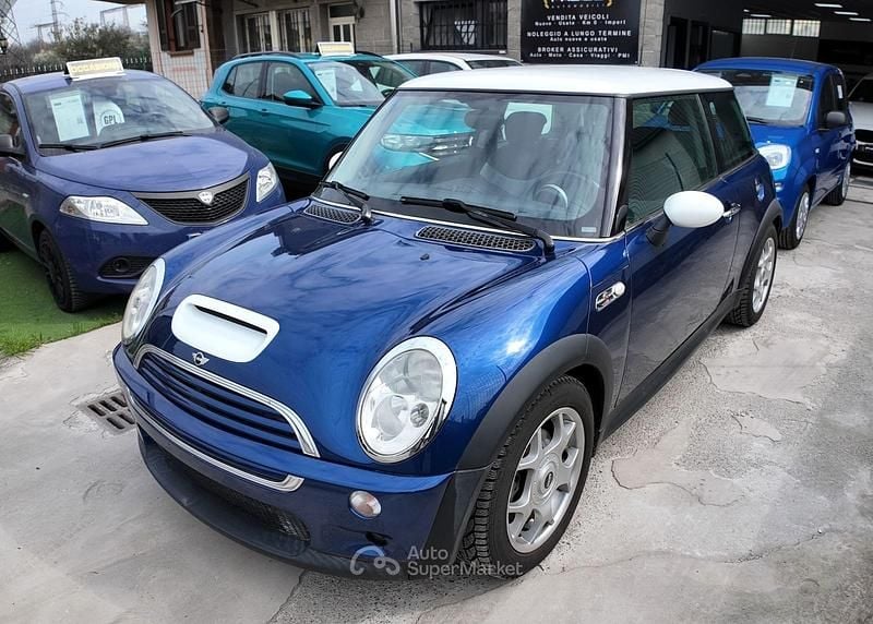 Usata Mini Cooper S 163 CV (119 kW) 2003 Blu Utilitaria