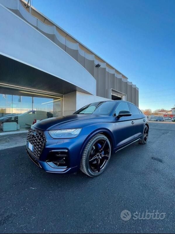 Blu Usata 2022 Audi Q5 SUV | 37.990 € (Buon prezzo) - Immagine 1/4
