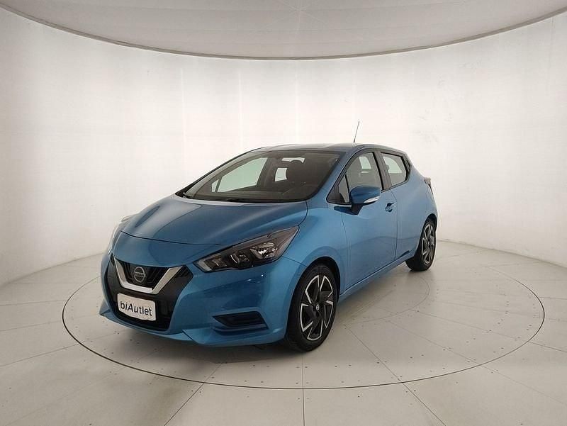 Usata Nissan Micra Acenta 92 CV (67 kW) 2021 Blu Utilitaria