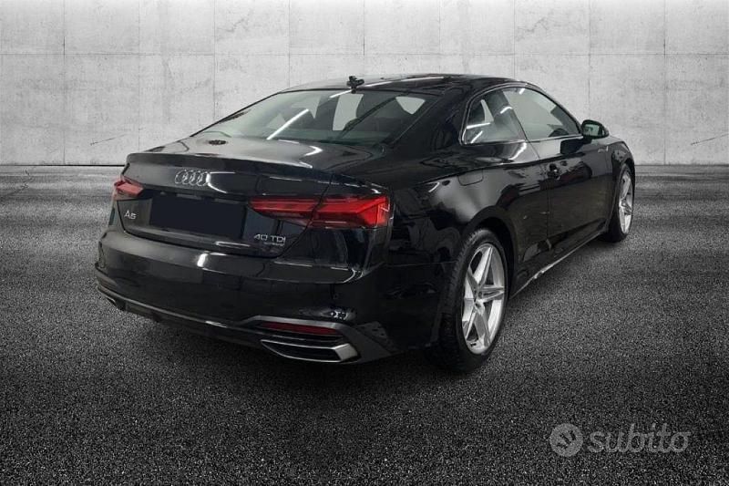 Usata Audi A5 Advanced 204 CV (150 kW) 2021 Nero metallizzato Coupé