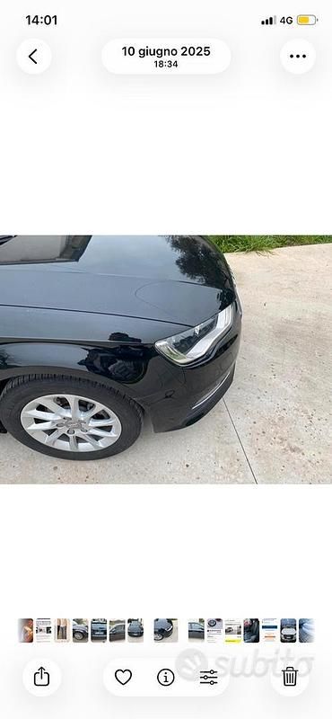 Usata Audi A3 110 CV (80 kW) 2015 Nero Berlina