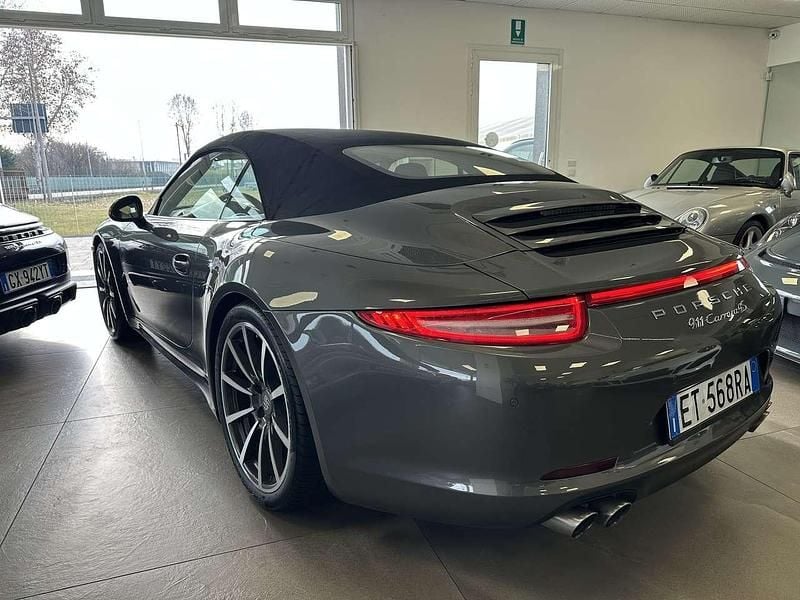Usata Porsche 991 400 CV (294 kW) 2014 Grigio agata met. Cabrio