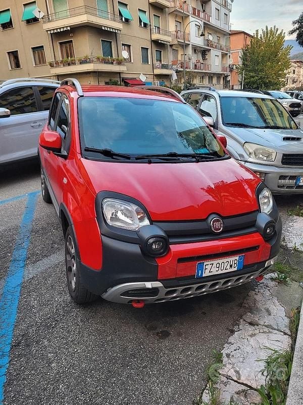 Rosso Usata 2020 Fiat Panda Cross Cross Due volumi | 11.000 € (Super prezzo) - Immagine 1/4