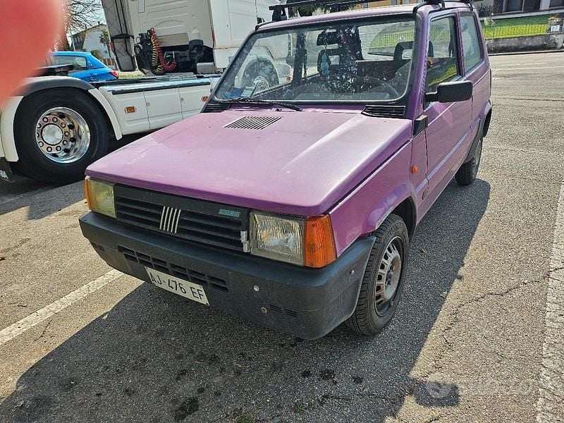 Usata Fiat Panda 1995 Rosso Utilitaria