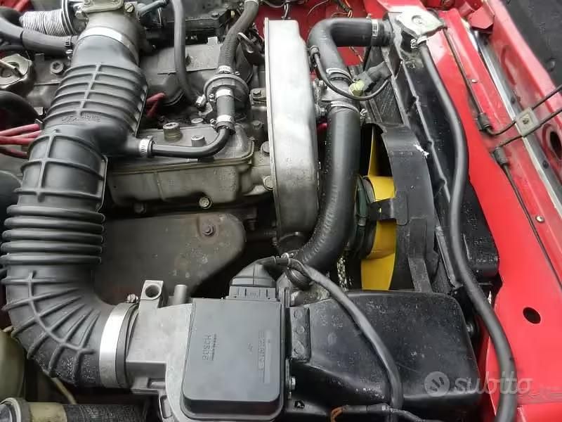 Usata Fiat 124 1983 Rosso Cabrio