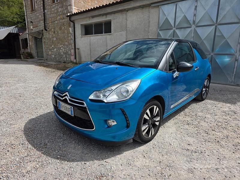 Usata Citroën DS3 So Chic 82 CV (60 kW) 2013 Blu Coupé