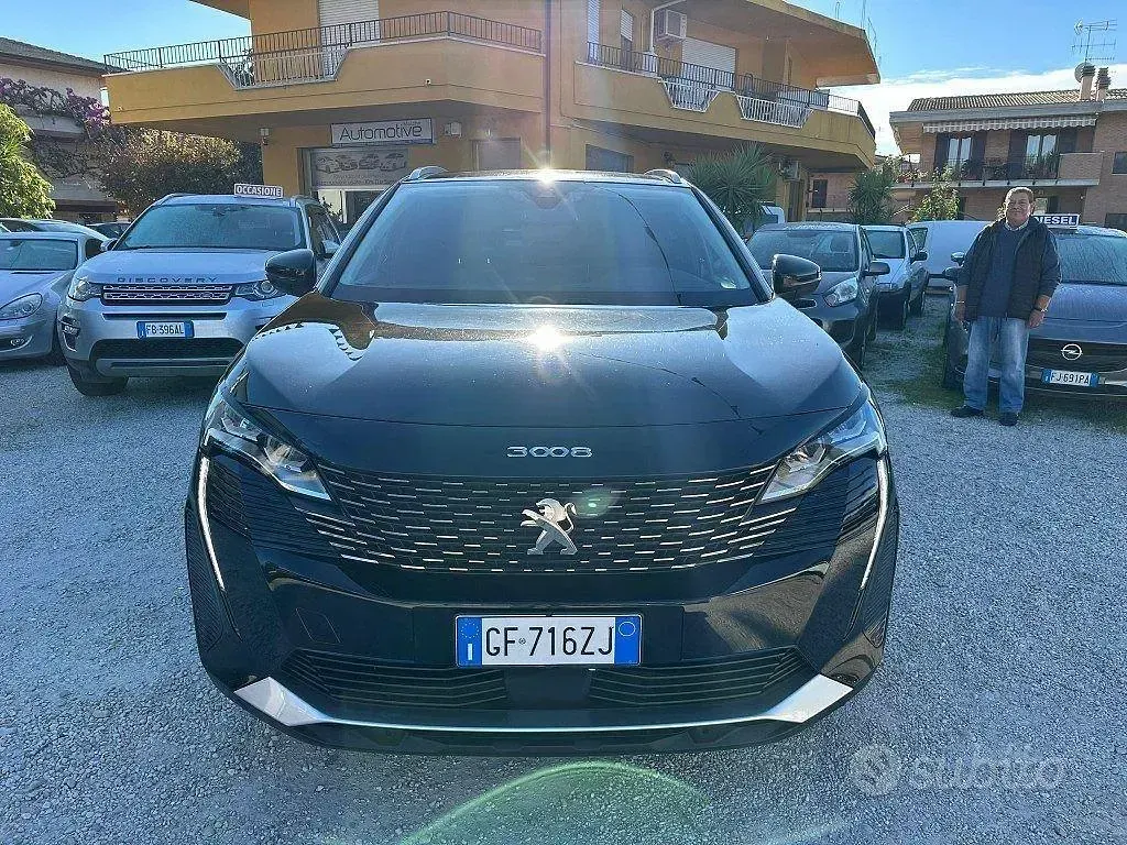 Usata Peugeot 3008 GT 131 CV (96 kW) 2021 Nero SUV