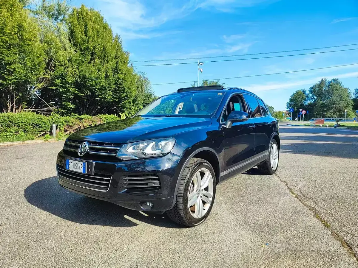 Usata VW Touareg 245 CV (180 kW) 2013 Nero SUV