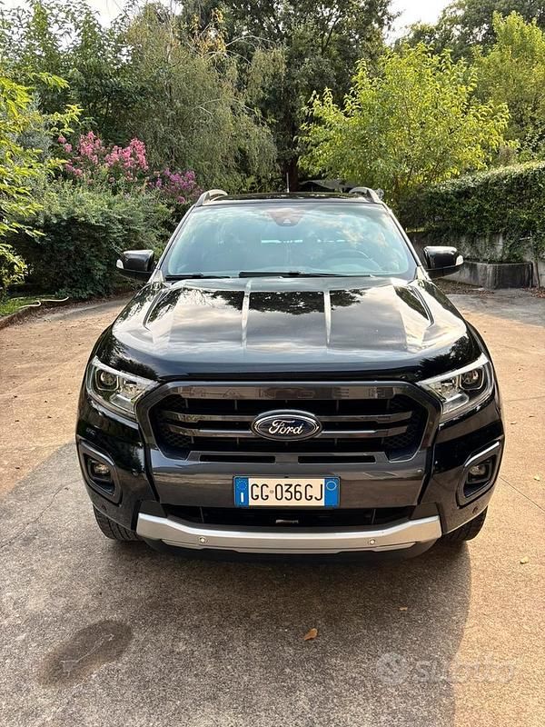 Usata Ford Ranger Wildtrack 170 CV (125 kW) 2021 Nero Pick-up