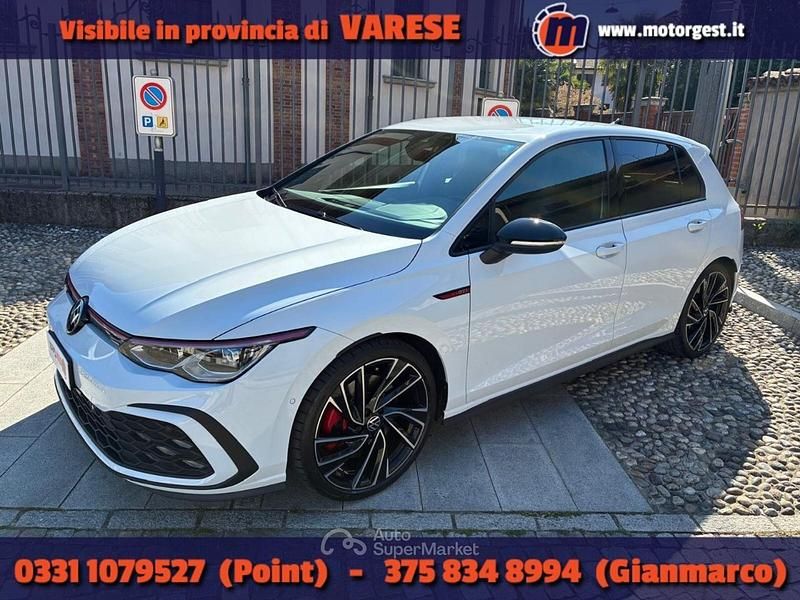 Usata VW Golf VIII GTI 245 CV (180 kW) 2022 Bianco Berlina