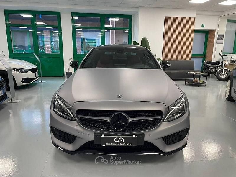 Occasion Mercedes C300 AMG line 245 ch (180 kW) 2018 Gris Coupé