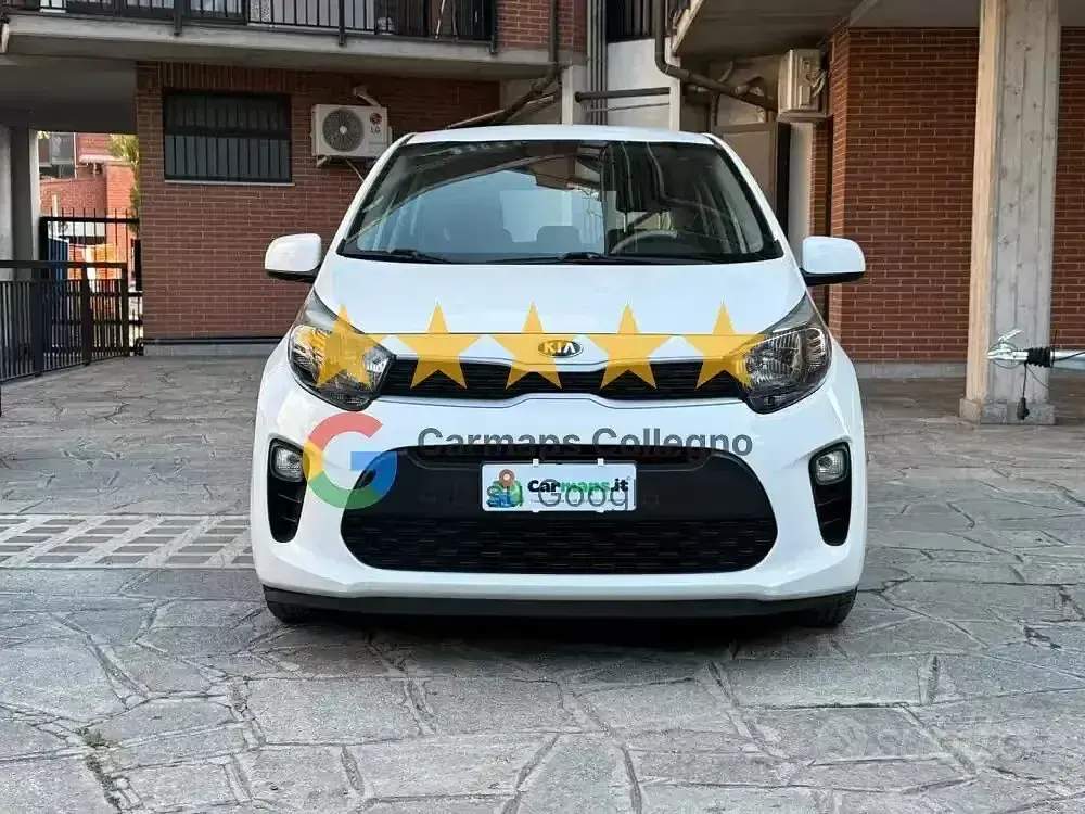 Usata Kia Picanto Active 67 CV (49 kW) 2018 Bianco Utilitaria