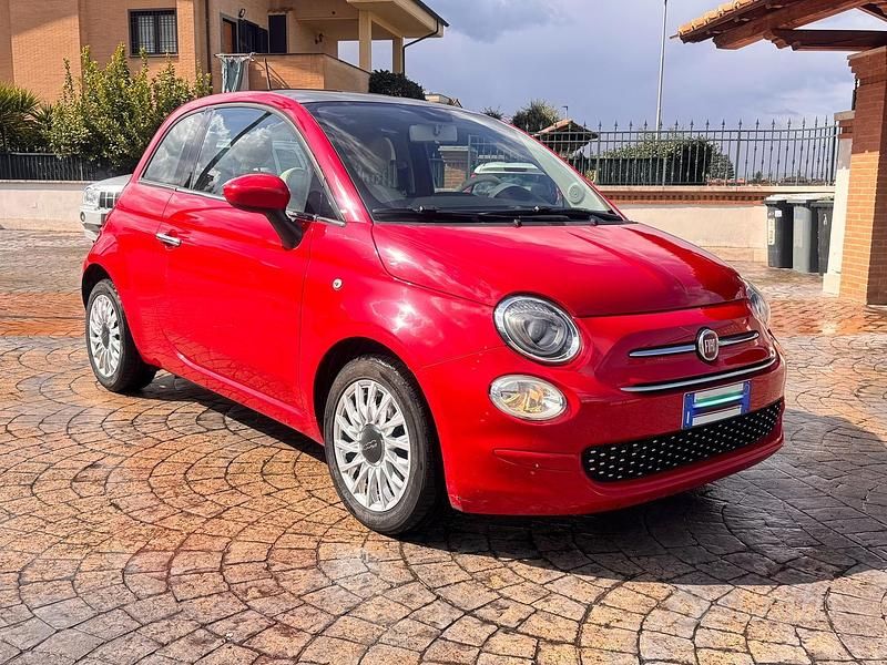 Usata Fiat 500 Lounge 95 CV (69 kW) 2018 Rosso