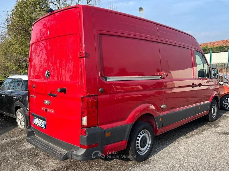 Usata VW Crafter 140 CV (102 kW) 2021 Rosso Furgone
