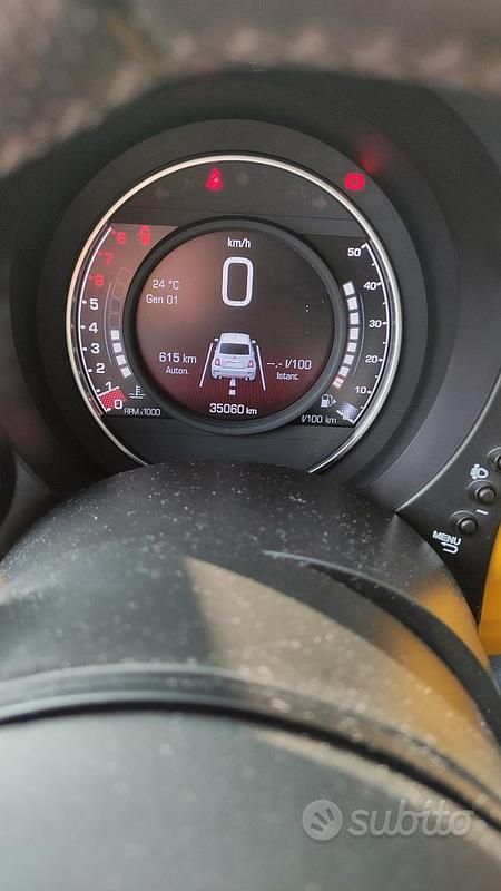 Usata Abarth 595 145 CV (106 kW) 2018 Giallo Utilitaria