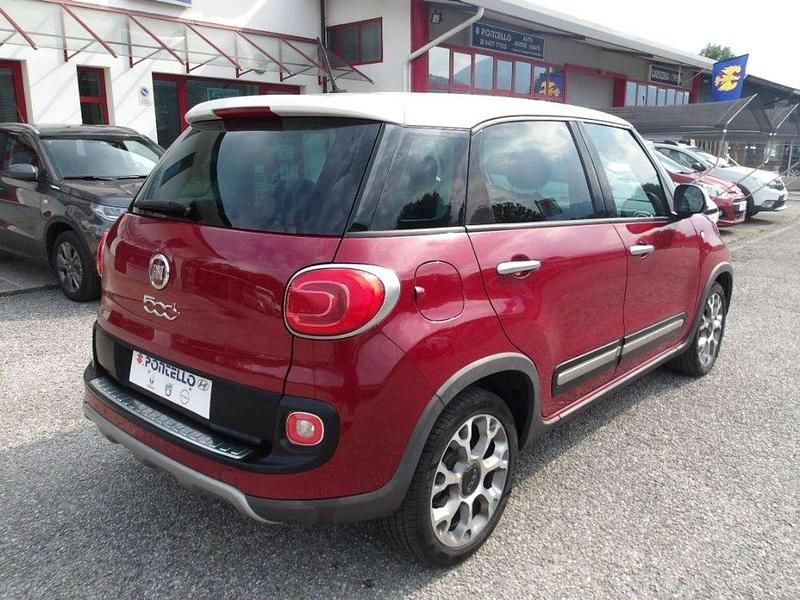 Usata Fiat 500L Trekking 95 CV (69 kW) 2015 Rosso Monovolume