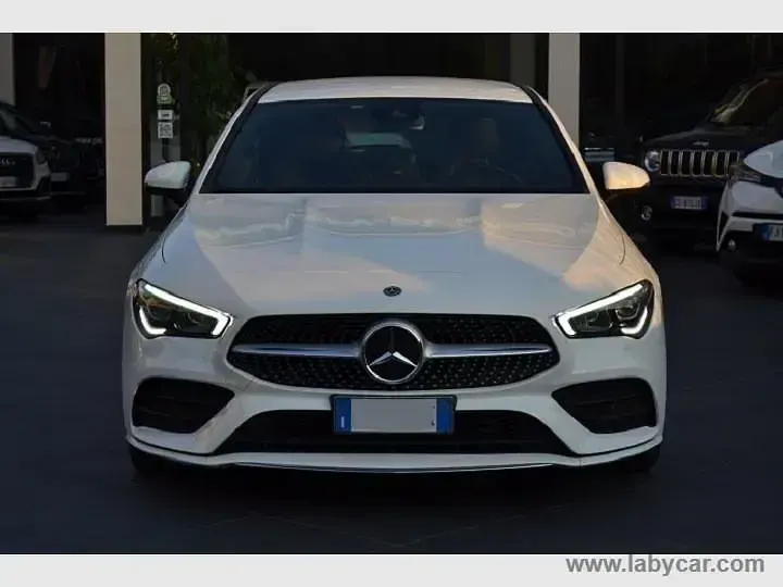 Usata Mercedes CLA200 Premium 149 CV (109 kW) 2019 Bianco Coupé