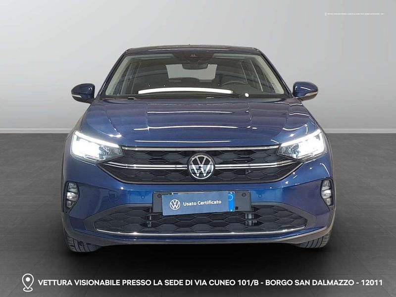 Usata VW Taigo Life 110 CV (80 kW) 2024 Reef blue metallizzato SUV