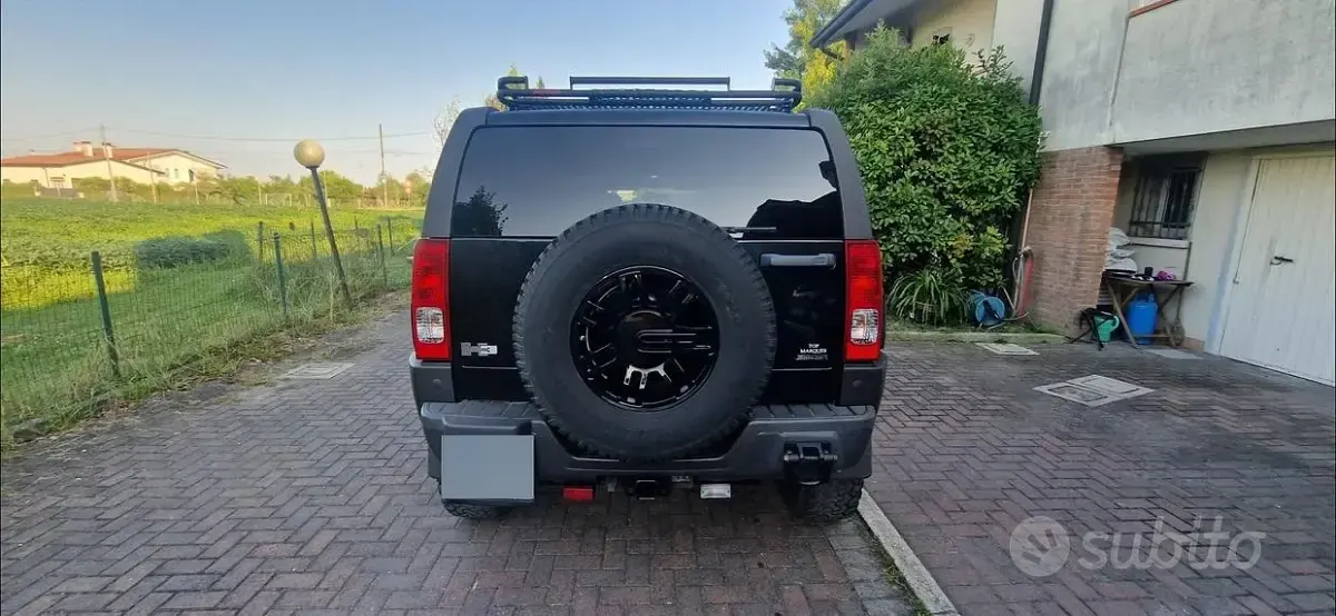 Usata Hummer H3 245 CV (180 kW) 2010 Nero SUV