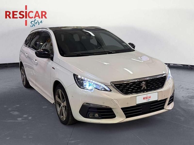 Usata Peugeot 308 GT-line 150 CV (110 kW) 2018 Bianco / tetto nero Station wagon