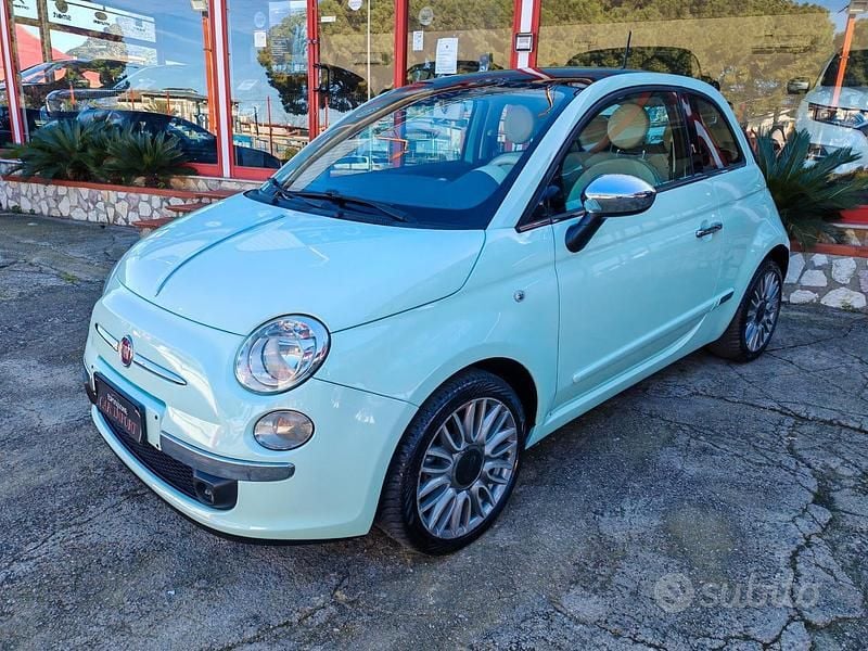 Verde Usata 2014 Fiat 500 Lounge Tre volumi | 7000 € (Ottimo prezzo) - Immagine 1/4