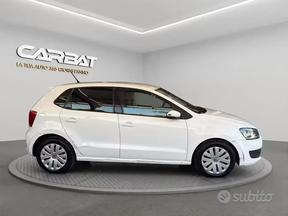 Usata VW Polo Comfortline 75 CV (55 kW) 2012 Bianco Utilitaria
