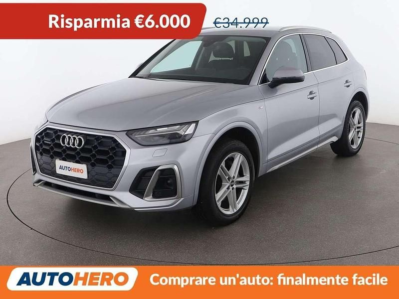 Usata Audi Q5 S-Line 204 CV (150 kW) 2021 Argento SUV
