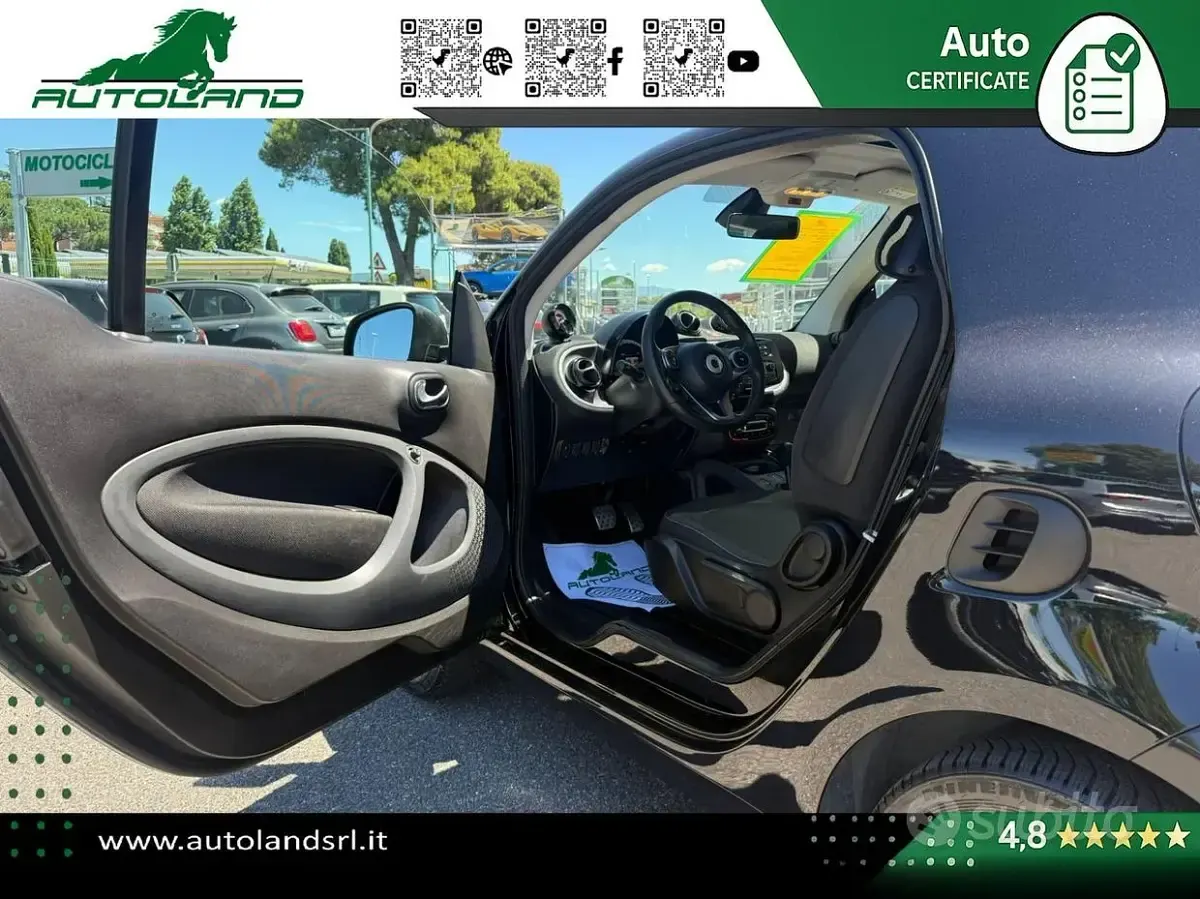 Usata Smart ForTwo Coupé Superpassion 90 CV (66 kW) 2019 Nero Coupé
