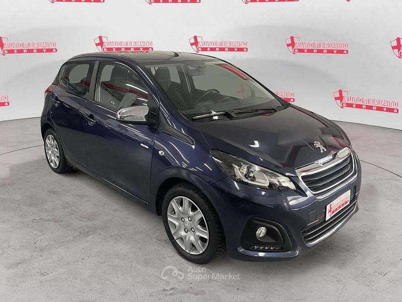 Usata Peugeot 108 Active 82 CV (60 kW) 2017 Blu/azzurro Berlina