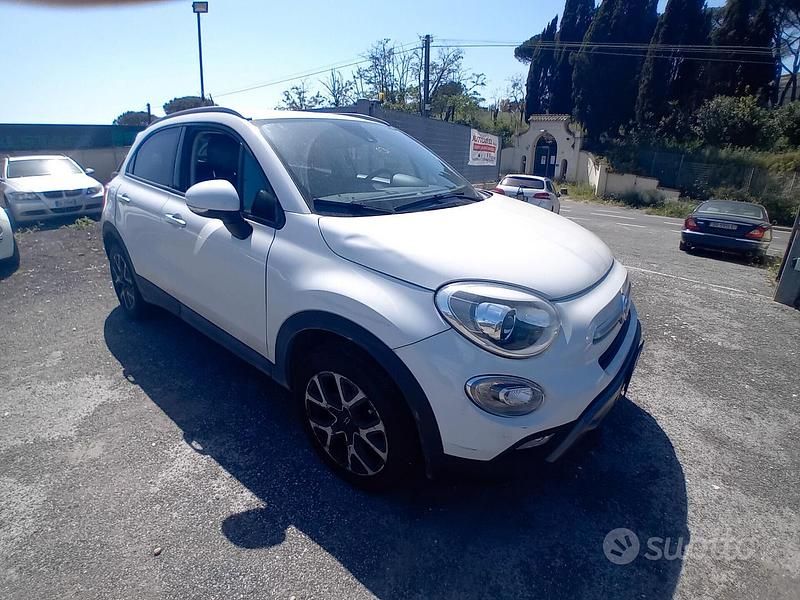 Usata Fiat 500X Cross 140 CV (102 kW) 2016 Bianco SUV