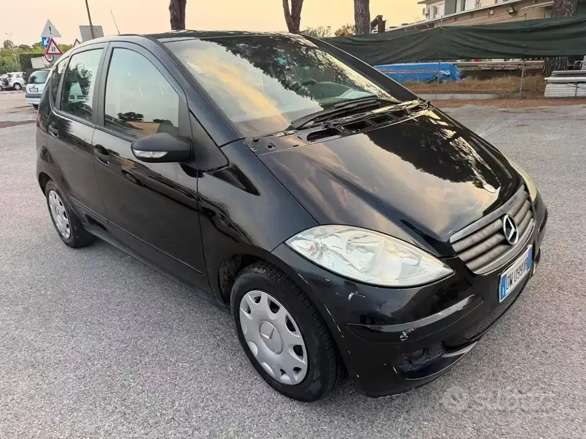 Usata Mercedes A150 Avantgarde 95 CV (69 kW) 2009 Nero Berlina