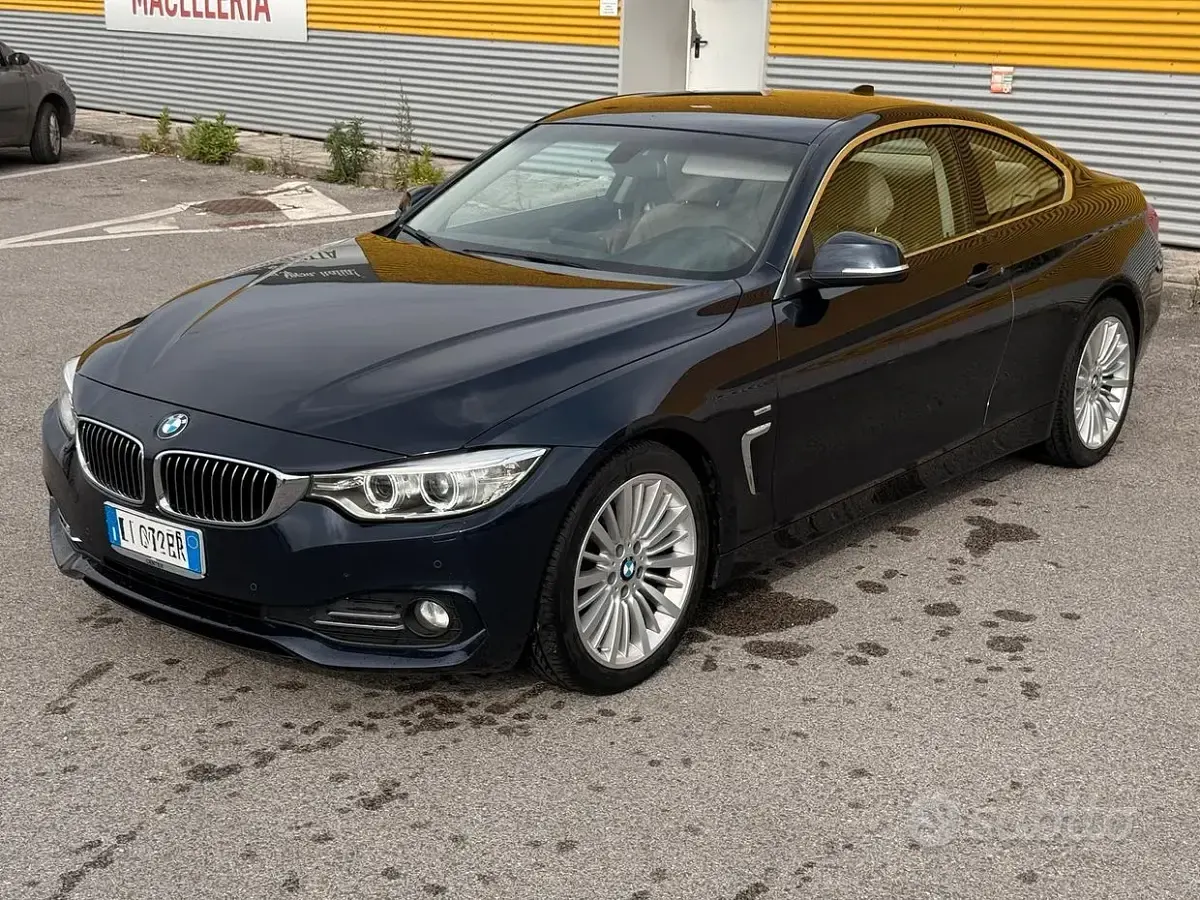 Usata BMW 420 Coupé Luxury Line 184 CV (135 kW) 2013 Bluazzurro Coupé