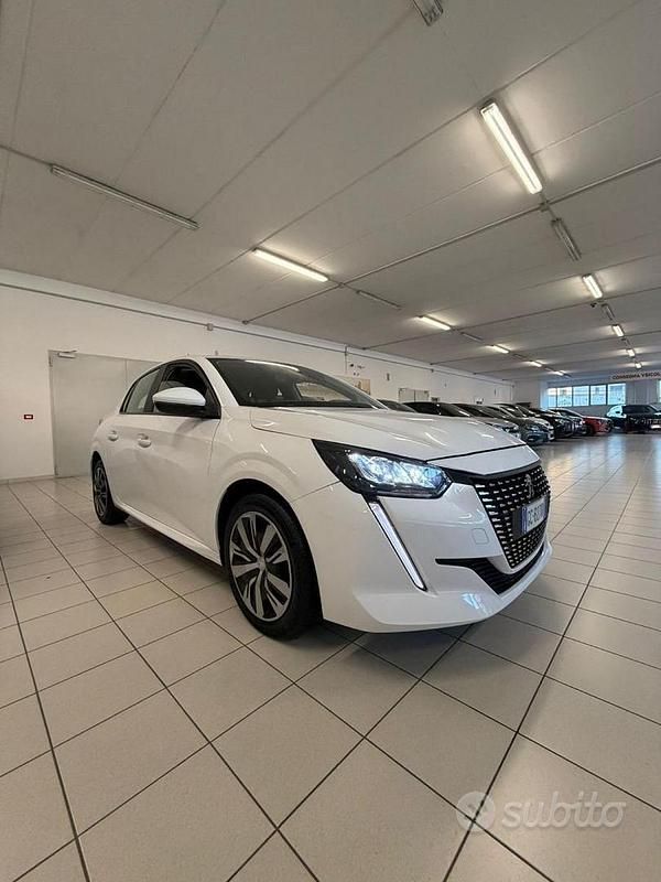 Usata Peugeot 208 Active 75 CV (55 kW) 2020 Bianco Utilitaria