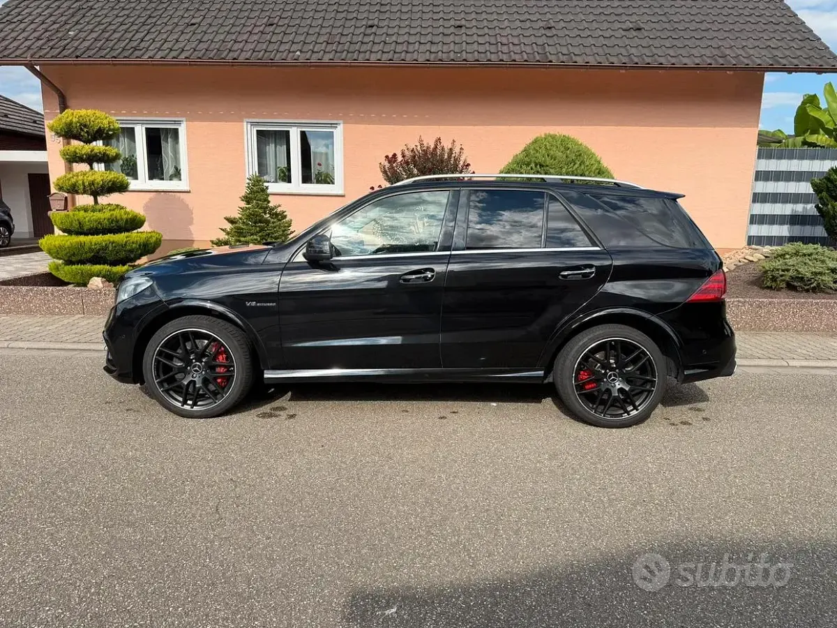 Usata Mercedes GLE63 AMG AMG 585 CV (430 kW) 2016 Nero SUV
