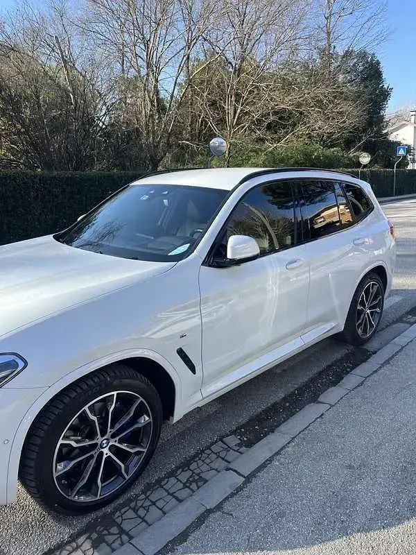 Usata BMW X3 M 340 CV (250 kW) 2021 Bianco SUV